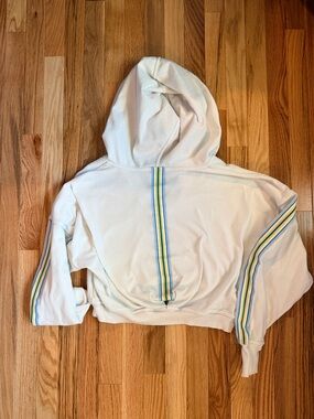 Free People FP Movement Grand Slam striped hoodie